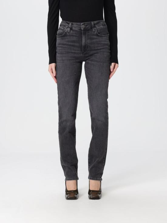 25FW 보스 데님 팬츠 50545012 027 Black