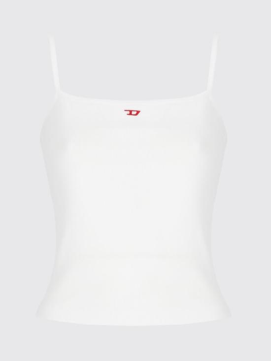 25FW 디젤 반팔 티셔츠 A051070EJAI 100 White - DIESEL