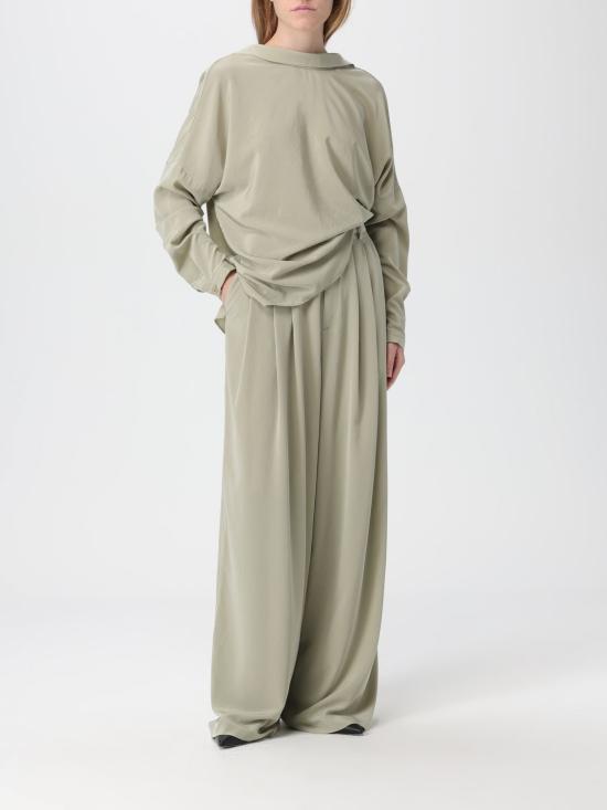 25FW 티비 터틀넥 F125RS7953 MOSS GREY Mud - TIBI