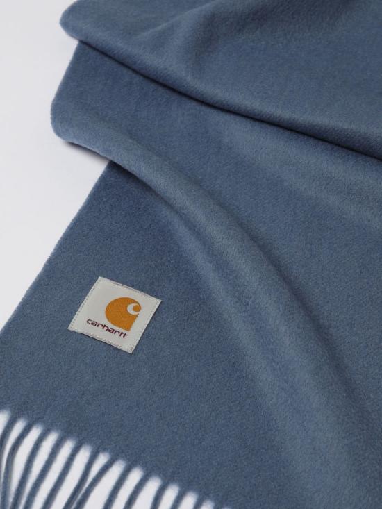 25FW 칼하트 WIP 클란 울 스카프 I013507 33DXX Gnawed Blue - CARHARTT WIP