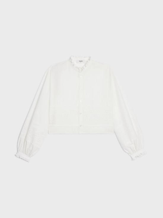 25FW 셀린느 셔츠 RC05G0143 01AV Ivory