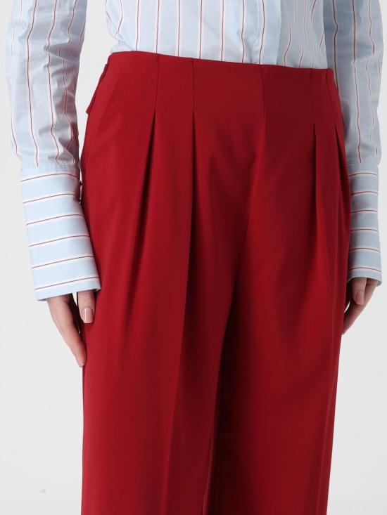 25FW 파트리지아페페 스트레이트 팬츠 8P0770A6F5 R862 Red - PATRIZIA PEPE