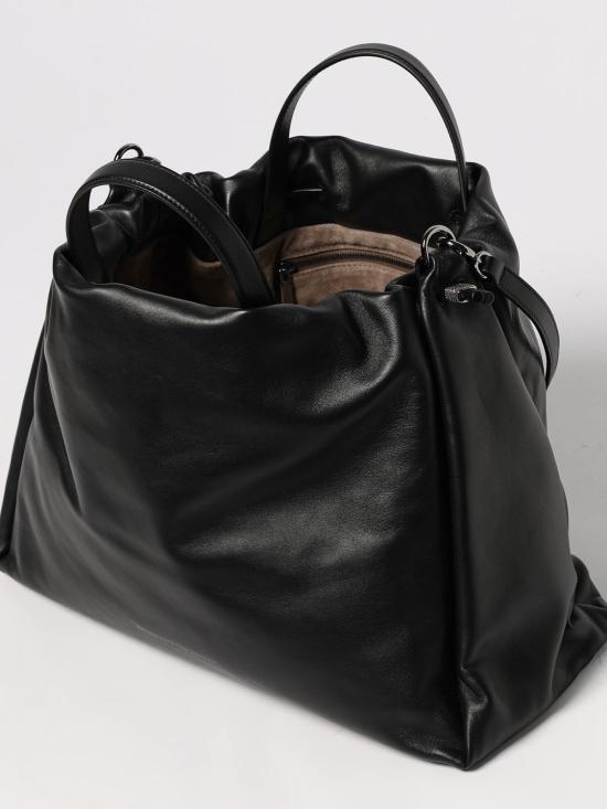 25FW 브루넬로 쿠치넬리 토트백 MBGPD3612 C101 Black - BRUNELLO CUCINELLI
