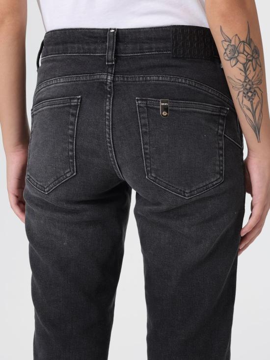 25FW 리우조 데님 팬츠 UF5127D0269 87463 Black - LIU JO