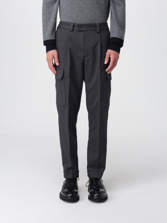 25FW 파올로페코라 스트레이트 팬츠 B0315134 8488 Black 1