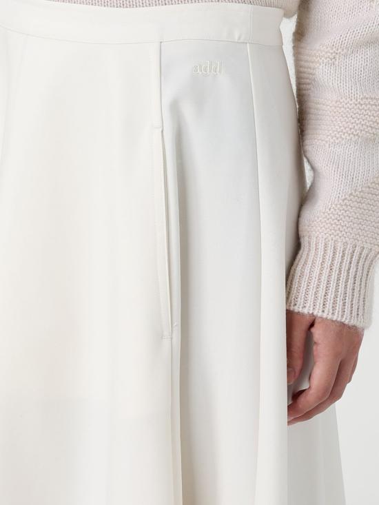 25FW 애드 롱 스커트 12AWLW75 1016 Ivory - ADD