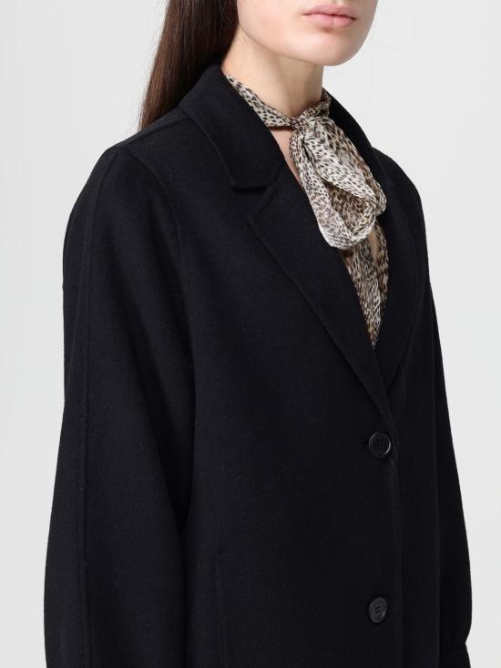 25FW 트윈셋 코트 252TP2070 00006 Black - TWINSET