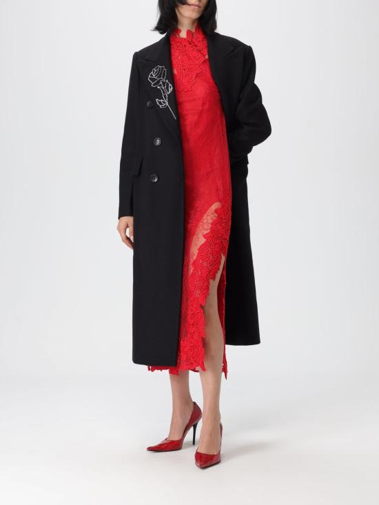 25FW 블루마린 코트 2S100A N0990 Black - BLUMARINE