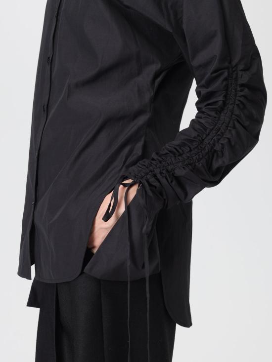 25FW 블루마린 블라우스 4C187A N0990 Black - BLUMARINE