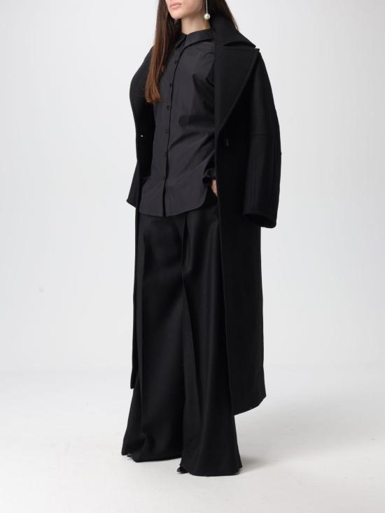 25FW 블루마린 블라우스 4C187A N0990 Black - BLUMARINE