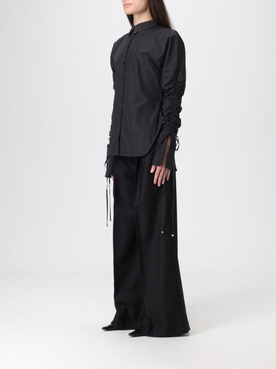 25FW 블루마린 블라우스 4C187A N0990 Black - BLUMARINE