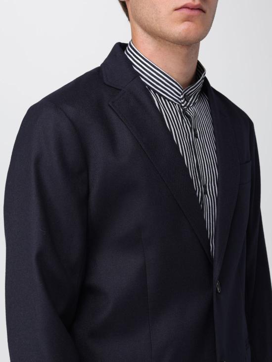 25FW 엠포리오 아르마니 수트 자켓 EM001012AF18507 UB118 Blue - EMPORIO ARMANI