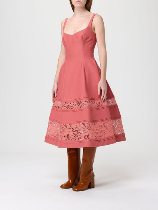 25FW 마르니 롱 원피스 ABMA1450Q0TCX28 00C36 Coral - MARNI