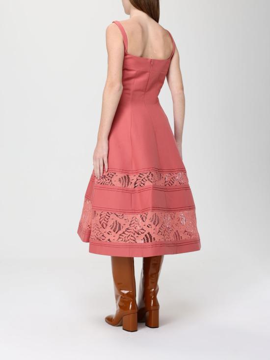 25FW 마르니 롱 원피스 ABMA1450Q0TCX28 00C36 Coral - MARNI