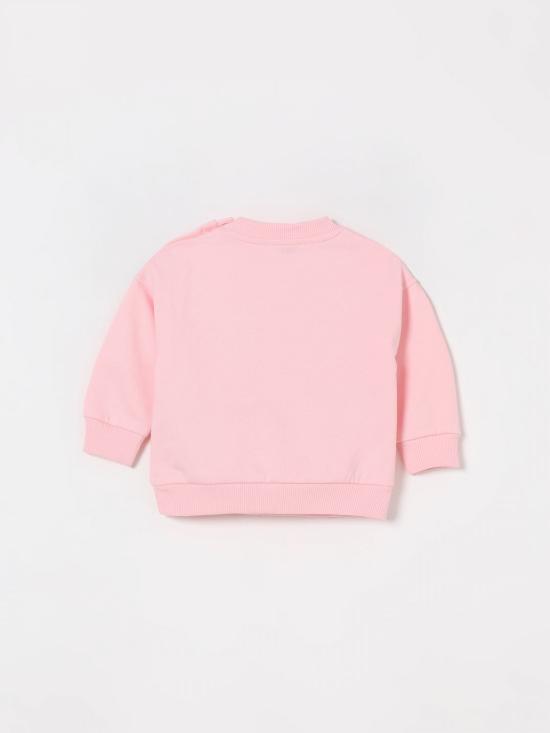 25FW [키즈] 모스키노 풀오버 M8F03QLCA83 50209 Pink - MOSCHINO