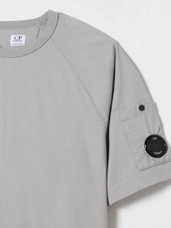 25FW [키즈] 씨피 컴퍼니 티셔츠 CUM00RLAA17 60379 Grey - C.P. COMPANY