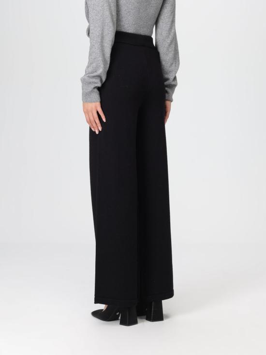 25FW 막스마라 스트레이트 팬츠 2526336018600 008 Black - MAX MARA