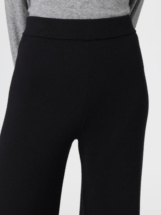 25FW 막스마라 스트레이트 팬츠 2526336018600 008 Black - MAX MARA