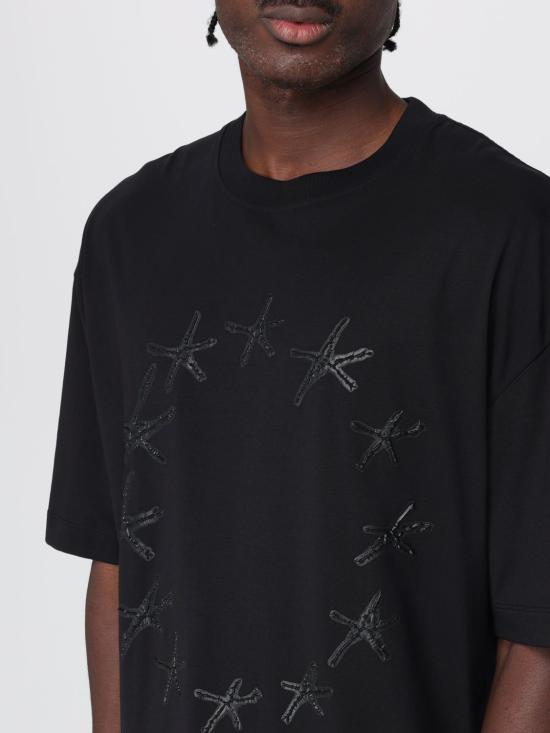 25FW 에뛰드스튜디오 반팔 티셔츠 H25MMTSH131 Black - ETUDES