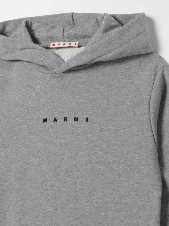 25FW [키즈] 마르니 풀오버 M01576M00V0 0M923 Grey - MARNI