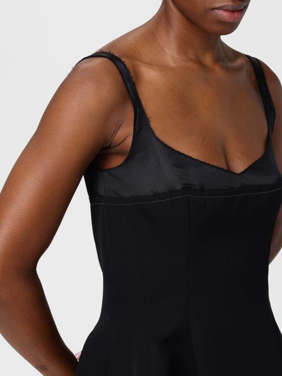 25FW 마르니 롱 원피스 ABMA1463QU UTWA32 00N99 Black - MARNI