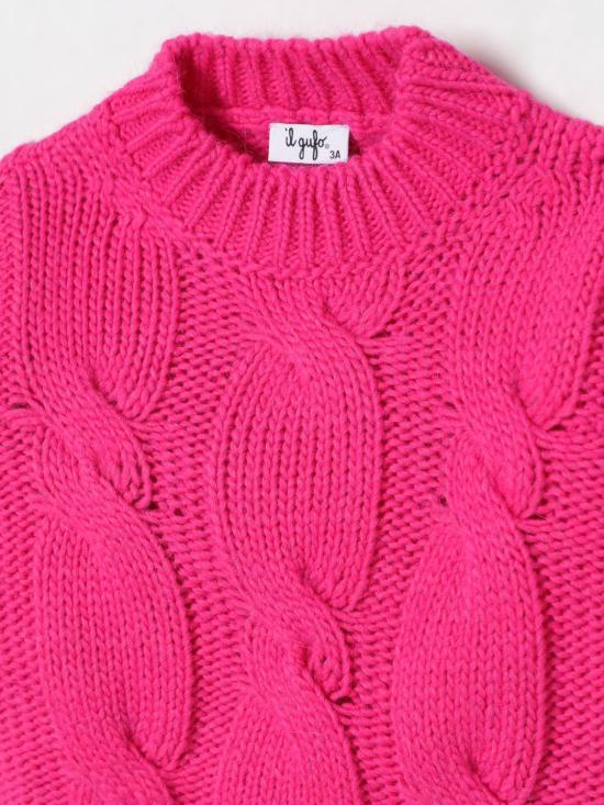 25FW [키즈] 일 구포 풀오버 GMA0016EM913 382 Fuchsia - IL GUFO
