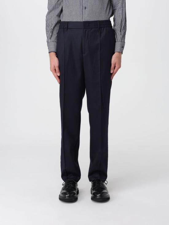 25FW 엠포리오 아르마니 스트레이트 팬츠 EM003669AF18507 UB118 Navy