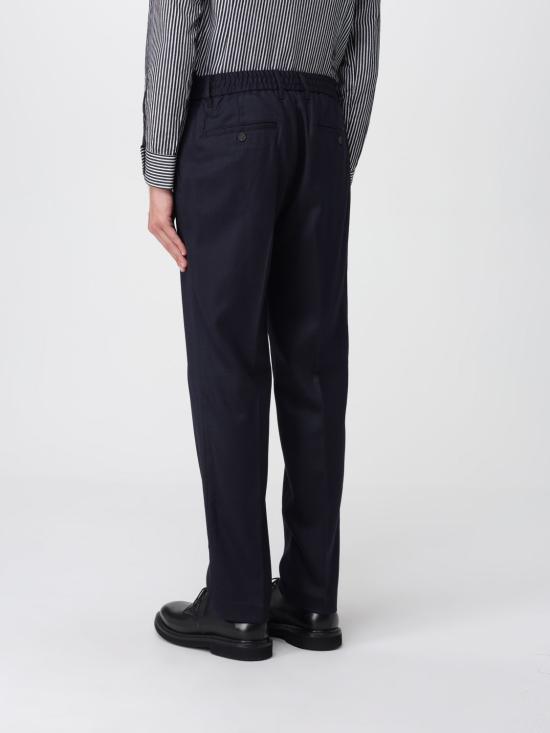 25FW 엠포리오 아르마니 스트레이트 팬츠 EM003669AF18507 UB118 Navy - EMPORIO ARMANI