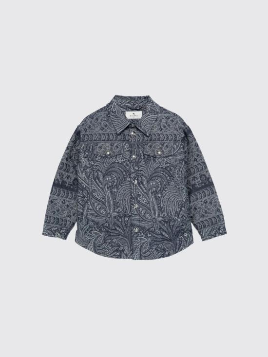 25FW [키즈] 에트로 캐주얼 자켓 GX2P10D0122 620BC Blue