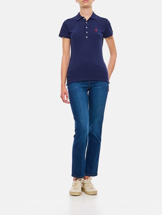 25FW 폴로 랄프로렌 폴로 티셔츠 211870245 002 Blue - POLO RALPH LAUREN