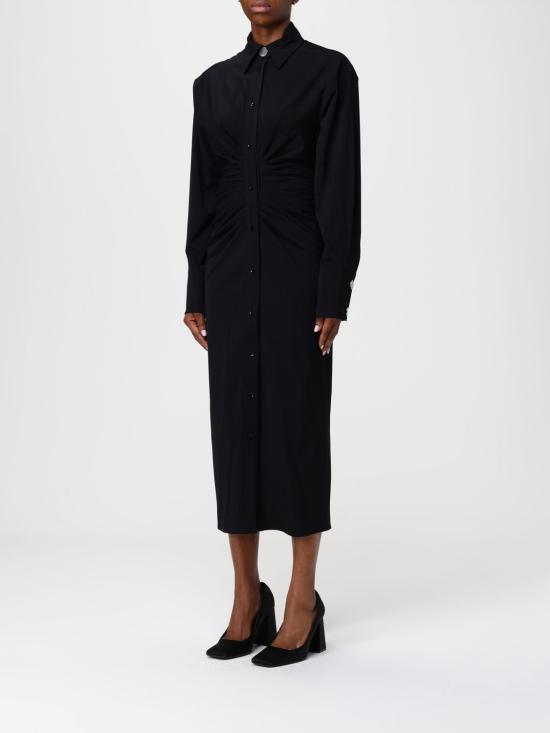 25FW 스포트막스 롱 원피스 2522226061600 003 Black - SPORTMAX