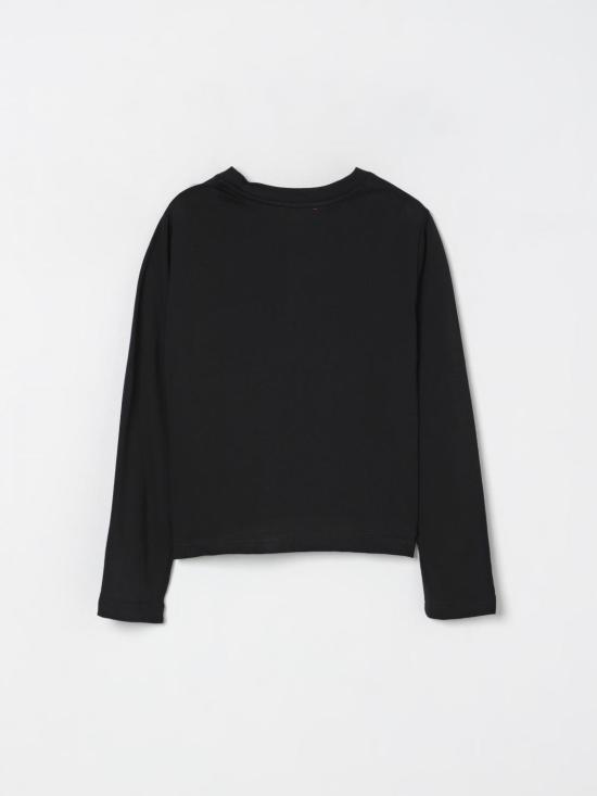 25FW [키즈] 디젤 티셔츠 J0243100YI9 K900 Black - DIESEL