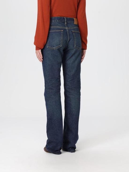 25FW 생로랑 데님 팬츠 782393Y10VG 4430 Petroleum Blue - SAINT LAURENT