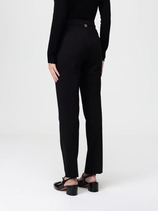 25FW 트윈셋 스트레이트 팬츠 252TP2605 00006 Black - TWINSET