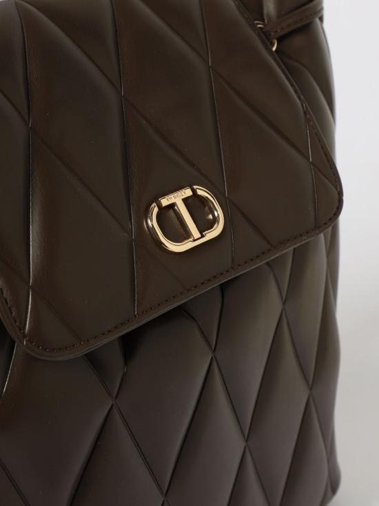 25FW 트윈셋 백팩 252TB7055 00203 Brown - TWINSET