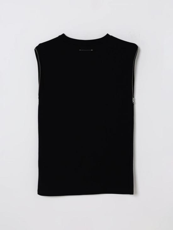 25FW [키즈] MM6 메종마르지엘라 원피스 M60850MM02X M6900 Black - MM6 MAISON MARGIELA