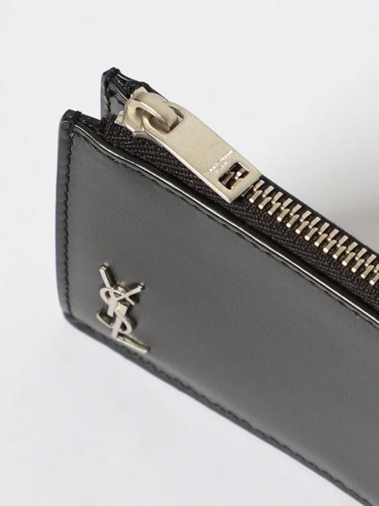 25FW 생로랑 남성지갑 6298991JB0E 1000 Black - SAINT LAURENT