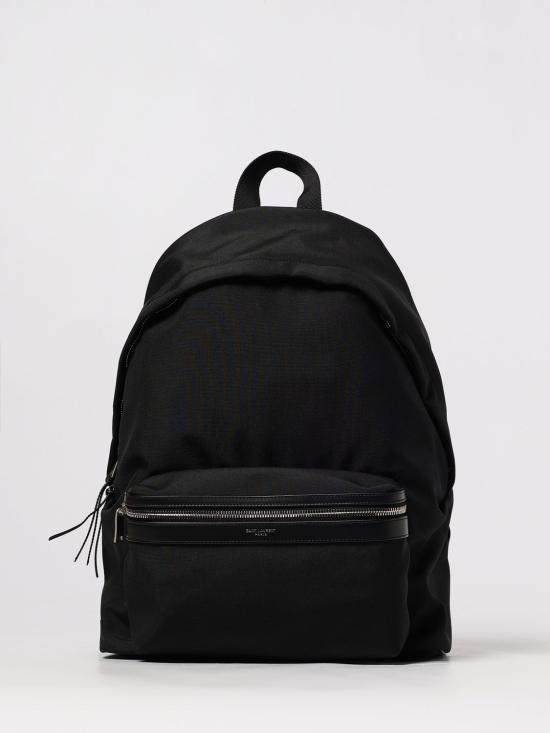 25FW 생로랑 CITY 시티 클래식 로고 백팩 534967FAEYY 1000 Black