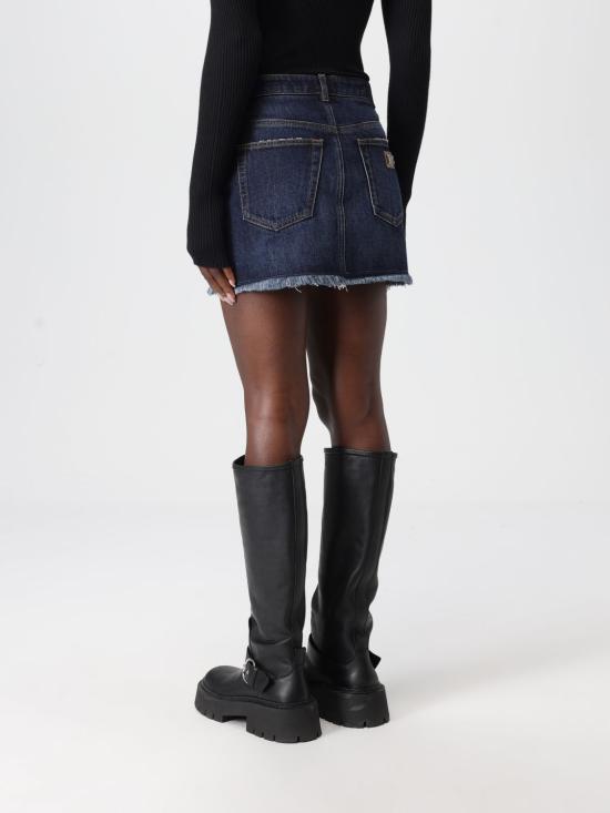 25FW 돌체앤가바나 데님 스커트 F4C2TDG8NQ1 S9001 Denim - DOLCE & GABBANA