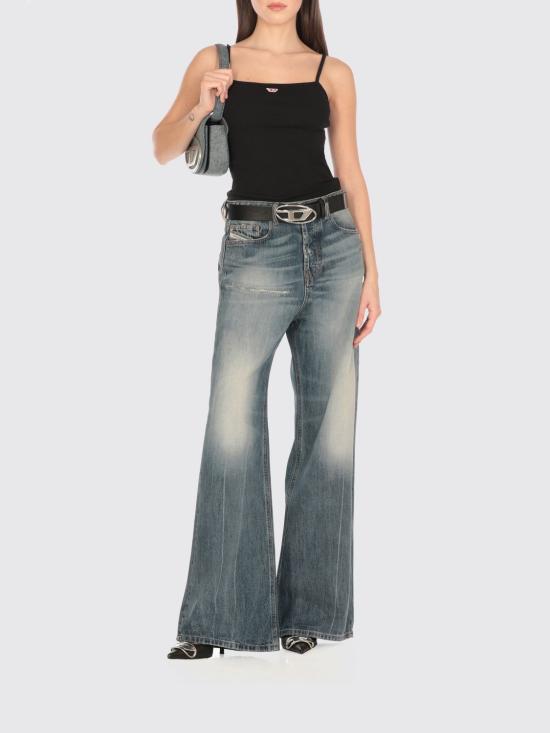 25FW 디젤 반팔 티셔츠 A051070EJAI 9XX Black - DIESEL