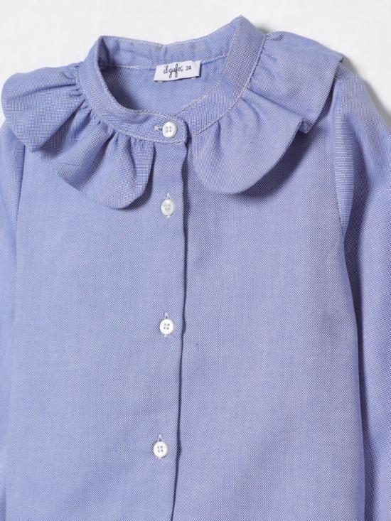 25FW [키즈] 일 구포 셔츠 GCL0002C0052 465 Ocean - IL GUFO