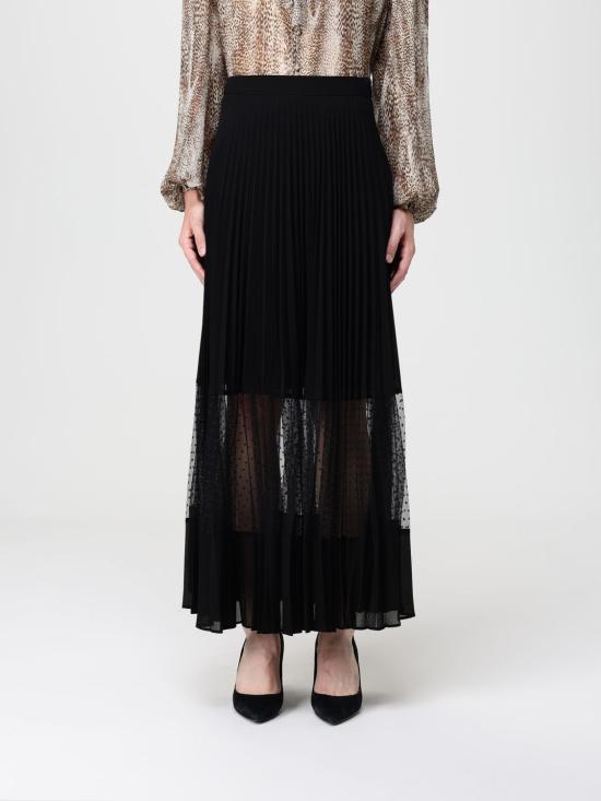 25FW 트윈셋 롱 스커트 252TP2642 00006 Black