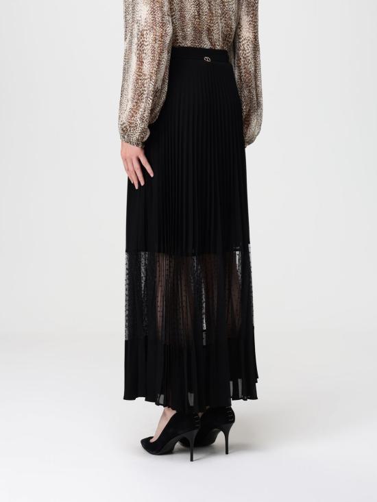 25FW 트윈셋 롱 스커트 252TP2642 00006 Black - TWINSET