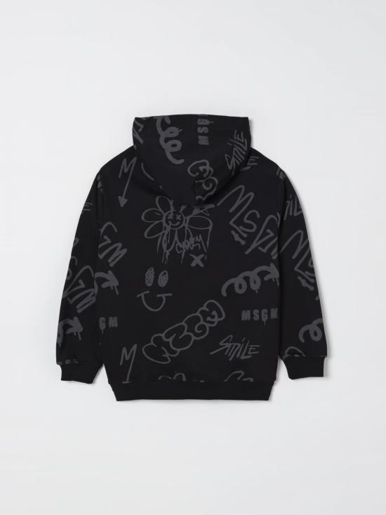 25FW [키즈] 엠에스지엠 풀오버 F5MSJBHS246 110 Black - MSGM