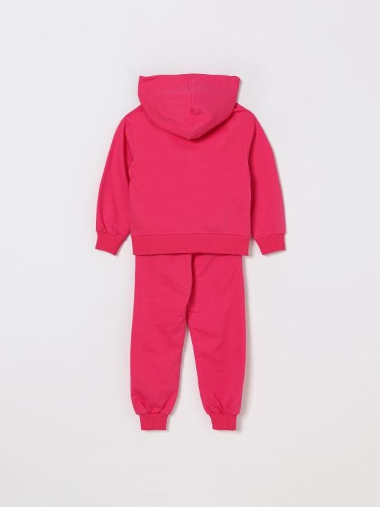 25FW [키즈] 모스키노 캐주얼 세트 HMK03XLCA40 50541 Blush Pink - MOSCHINO