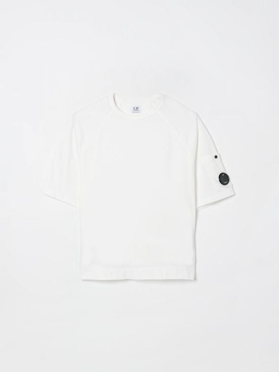 25FW [키즈] 씨피 컴퍼니 티셔츠 CUM00RLAA17 10135 White