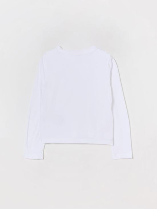 25FW [키즈] 디젤 티셔츠 J0243100YI9 K100 White - DIESEL