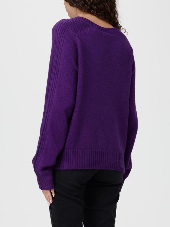 25FW 리우조 스웨터 MF5444MS76L 93518 Violet - LIU JO