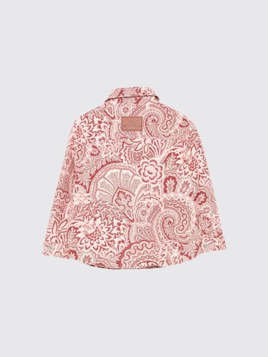 25FW [키즈] 에트로 캐주얼 자켓 GX2A40D0127 416RS Pink - ETRO