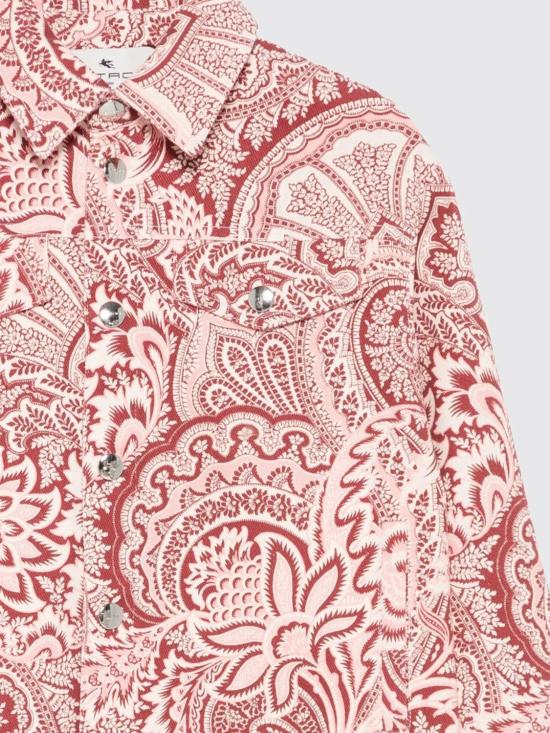 25FW [키즈] 에트로 캐주얼 자켓 GX2A40D0127 416RS Pink - ETRO